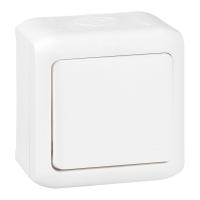 Forix Выкл. крест 1кл IP44 БЕЛ - артикул 782365