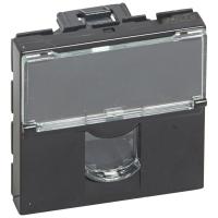 MOSAIC RJ45 FTP кат6 2мод черн - артикул 79485