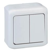 Forix Выключатель 2кл IP44 БЕЛ - артикул 782362