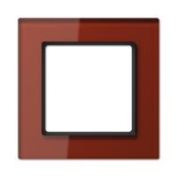 Рамка 1 постовая стекло Красный A Creation - артикул AC581GLRT