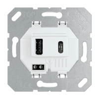 Розетка USB Белый LS 990 - артикул USB15CAWW