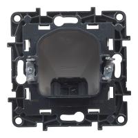 NILOE STEP Вывод кабеля с фиксатором IP21, цвет Белый - артикул 863129