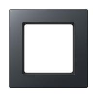 Рамка 1 постовая термопласт Матовый антрацит A Creation - артикул AC581BFANM
