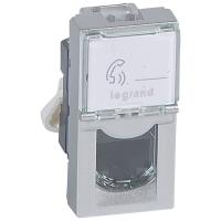 MOSAIC RJ45 UTP кат6 1 мод ал - артикул 79461