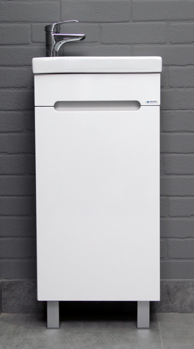 Комплект Тумба "Como 40" Аура без ящика Адай с умывальником - артикул K0000209018