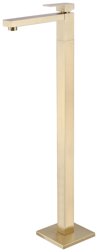 Смеситель ABBER Daheim AF8241G напольный для раковины, золото матовое - артикул K0000084616