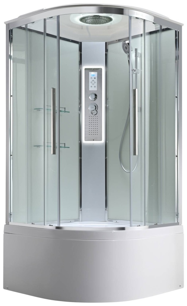 Душевая кабина EM5080LEDT прозрачная 80*80*220 - артикул K0000262359