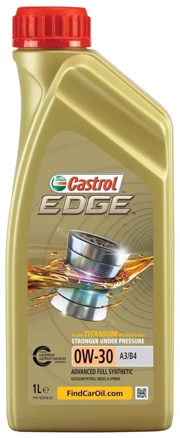 0W-30 Castrol EDGE A3/B4 1L синтет. моторное масло - артикул K0000089693