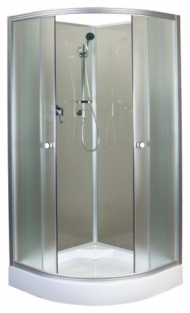 Душевая кабина без крыши Aquapulse 8503A fabric, 80*80*195 (н/п) - артикул K0000228368