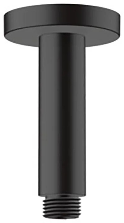 Кронштейн душевой 100, потолочный, черный Hansgrohe Vernis Blend 27804670 - артикул K0000263037