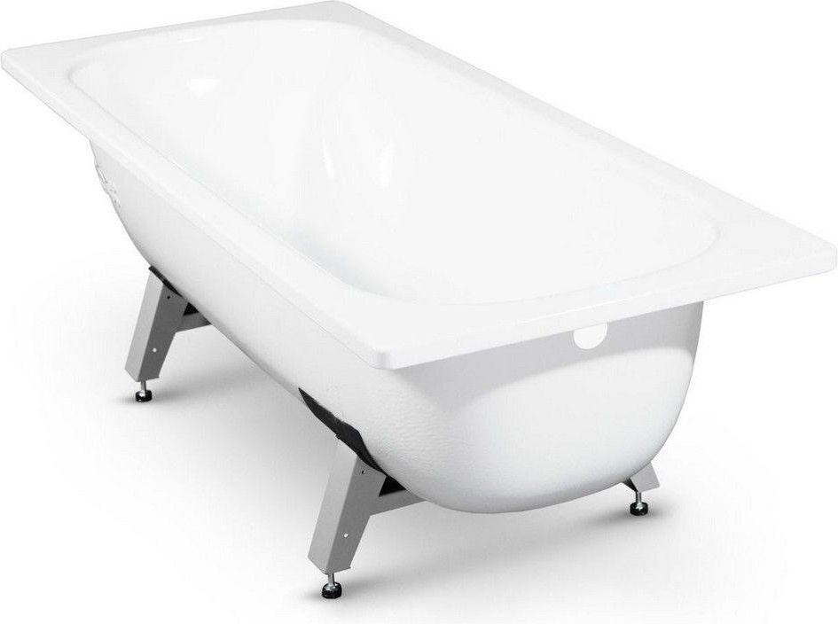 Ванна стальная RIANTO 170*70*40 прямоугольная с опорной подставкой, белая орхидея (ОР-01200) с ранто - артикул K0000082437