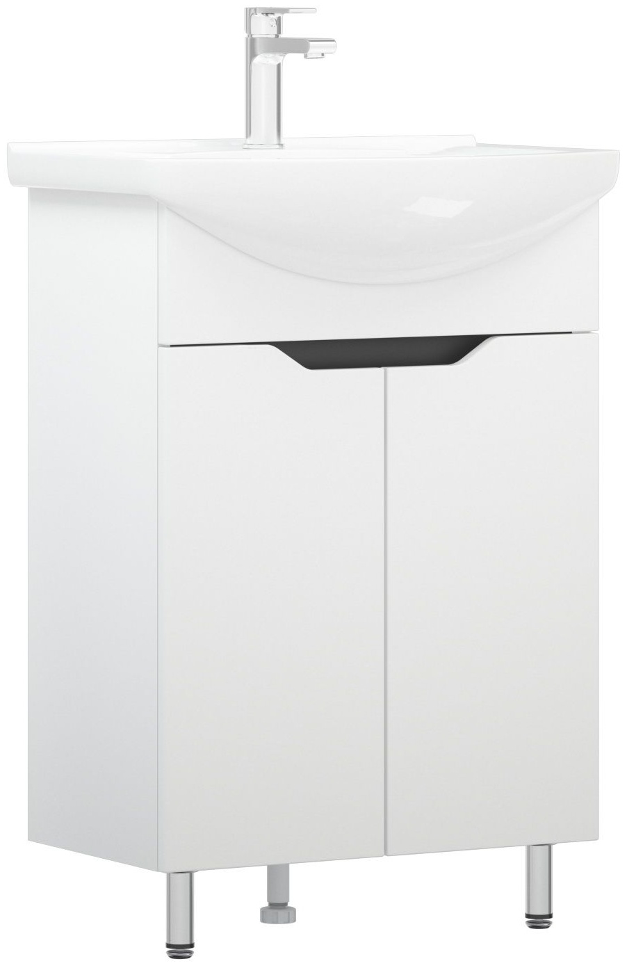 Комплект Тумба "Грейп" 60 Cetus + умывальник - артикул K0000194322