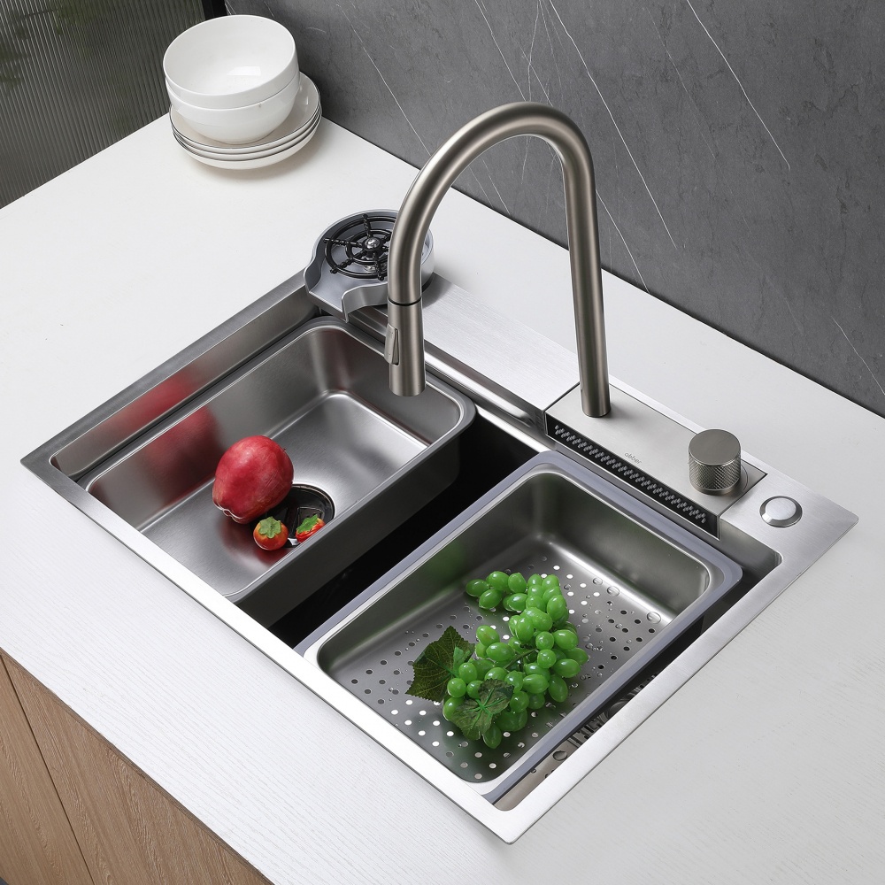 Кухонная мойка ABBER Wasser Kreis AF2194SP сатин - артикул K0000231231