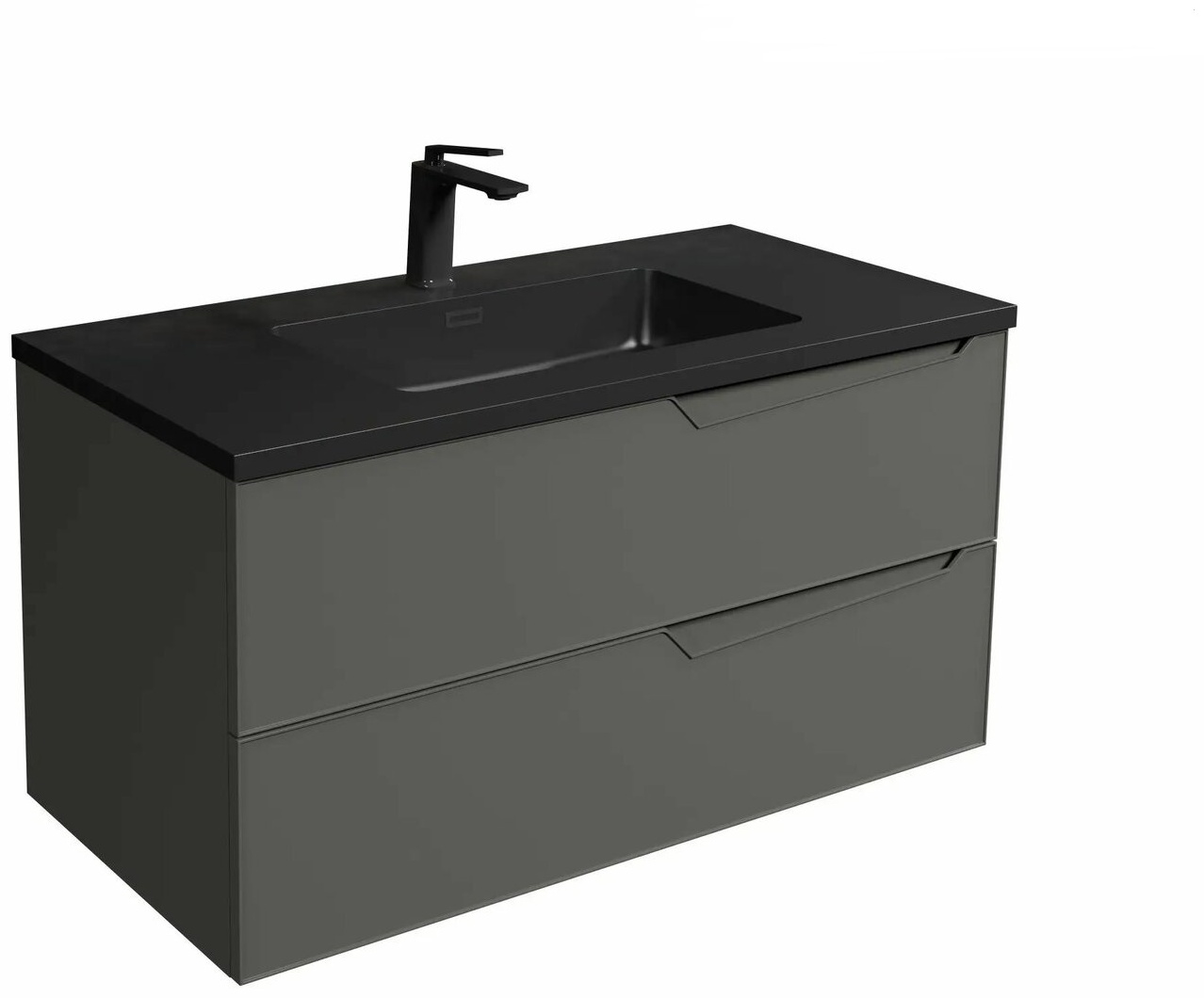 Комплект Тумба Rhea80 подвесная с раковиной 800*480*550 PARLY Spa - артикул K0000196427