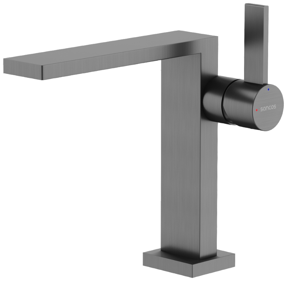 SC9019GG Смеситель для раковины Linn, вороненая сталь - артикул K0000220485