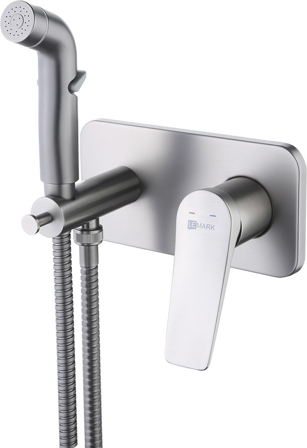 LM3720GM Смеситель Lemark Bronx с гигиеническим душем, встраиваемый - артикул K0000046109