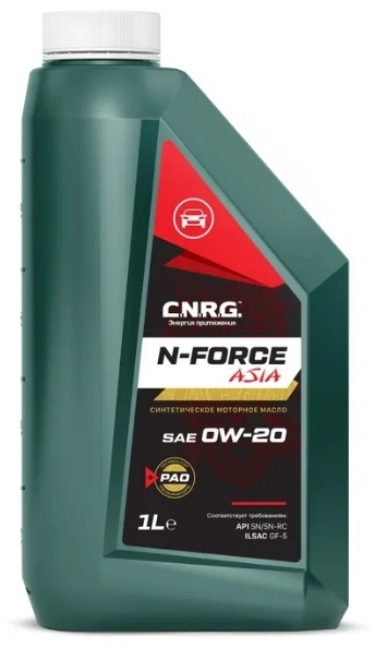 0W20 C.N.R.G. N-Force Asia 1L синтет. моторное масло - артикул K0000090015