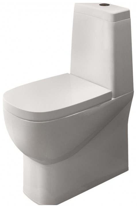 Унитаз компакт Infinity SL DM (2х реж. арм GEBERIT, дюропласт, soft close, clip up) - артикул K0000050565