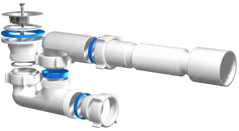 сифон "Ани" для душ. поддона Е215 (45шт) - артикул R0003051