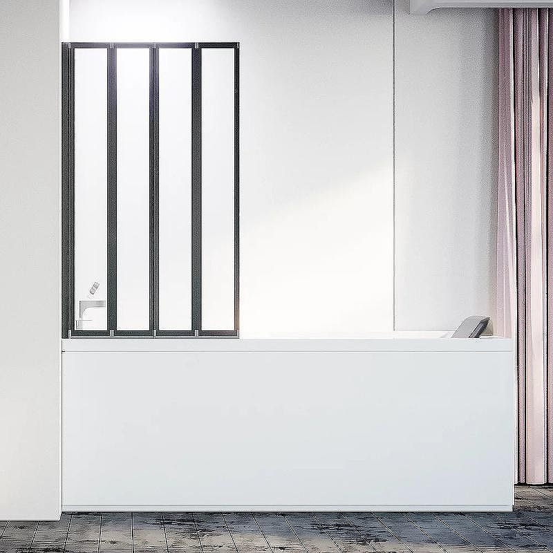 Душевая шторка Veconi PL-74BL Арт.PL74L-120-01-19C4 Стекло прозрачное/4 мм - артикул K0000115681