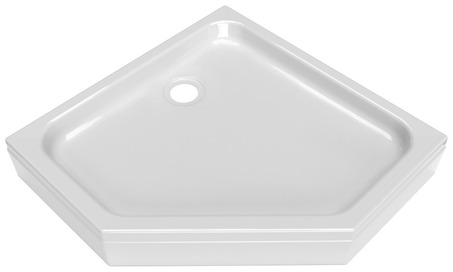 Комплект ПД28 Поддон низкий пятиугольный  90*90 в комплекте + сифон - артикул K0000120202