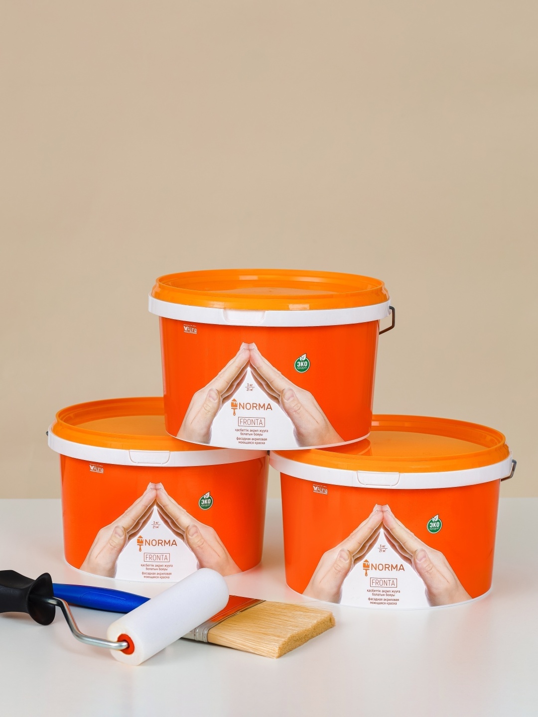 Краска водоэмульсионная NORMA Fronta / 4.5 кг - артикул K0000236166