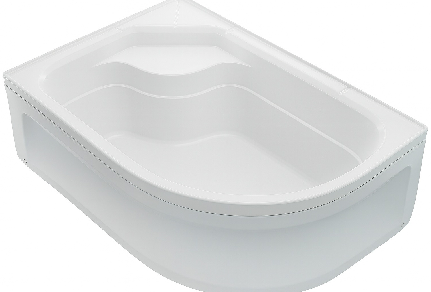 Поддон душевой асимметричный WEMOR 100/80/44 L 1000*800*440 мм - артикул K0000097531