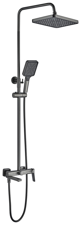 SHEVANIK" Душевая система, латунь, оружейная сталь S9936Т - артикул K0000230469