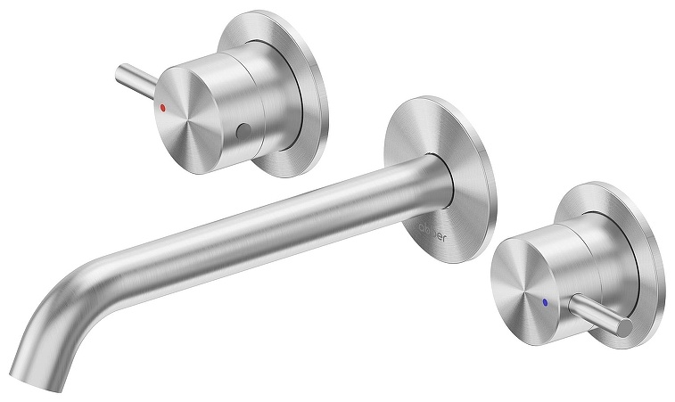 Смеситель ABBER Wasser Kreis 316 AF81123BST-L для раковины скрытого монтажа, сталь брашированная - артикул K0000230931