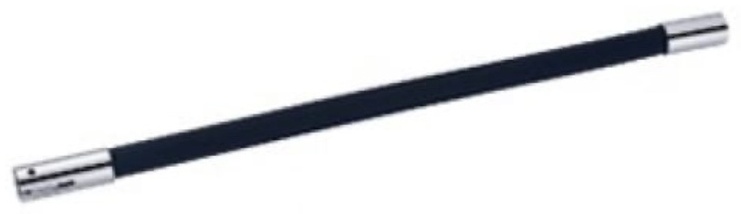 Гибкий излив POTATO P68-1S силиконовый, черный (10шт) - артикул K0000104845