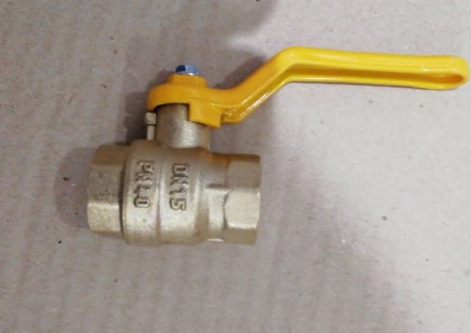 Кран шаровый д15 ВВ ручка газовый арт. 211 Р (уп.180 шт) - артикул K0000029093