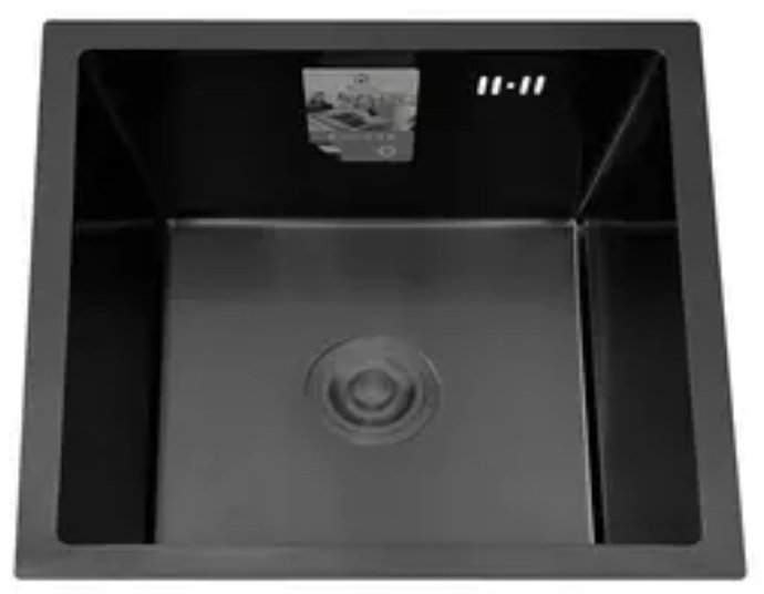 Кухонная мойка Diadonna DS4444B Черный (сифон в комплекте) - артикул K0000117391