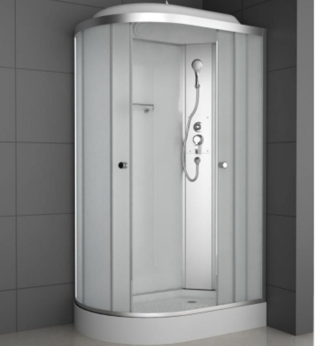 Душевая кабина ODA-8407 R Р м/с  frosted (120*80) н/п - артикул K0000206013