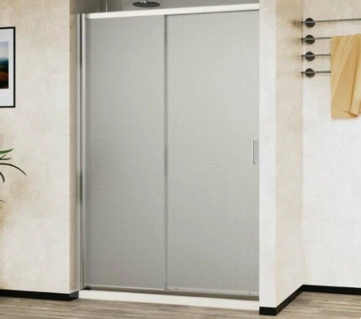 Душевая дверь City VDS-5CT150MT, 1500, хром, стекло текстурное, , шт - артикул K0000235955