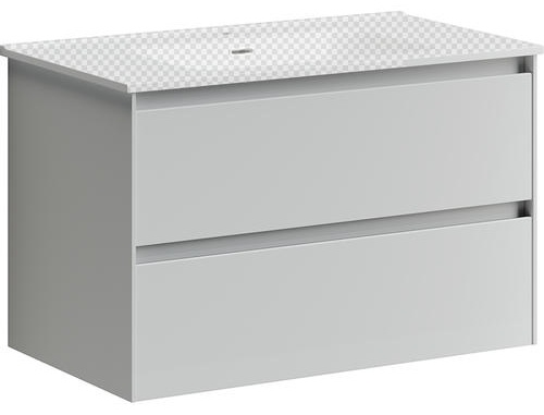 CN80W Тумба SANCOS подвесная CENTO 80 2я цв.белый глянец - артикул K0000219523