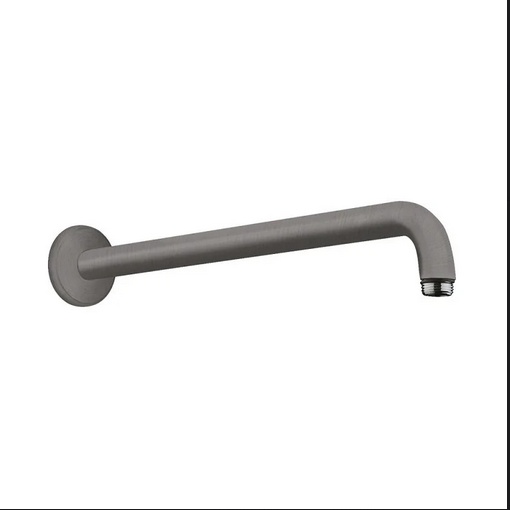 Кронштейн для верхнего душа 389, настенный, шлиф.черный хром Hansgrohe 27413340 - артикул K0000263035
