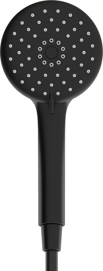 SC6003MB Душевая лейка SANCOS LOTUS, диаметр 115 мм, 3 режима, цвет черный матовый - артикул K0000220556