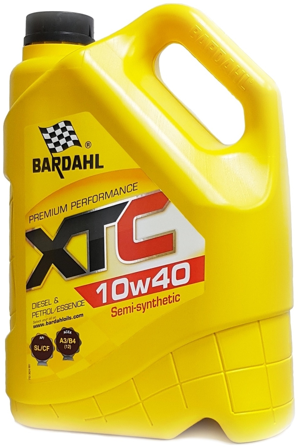 10W40 BARDAHL XTC SN/CF 5L полусинтетическое моторное масло - артикул K0000090530