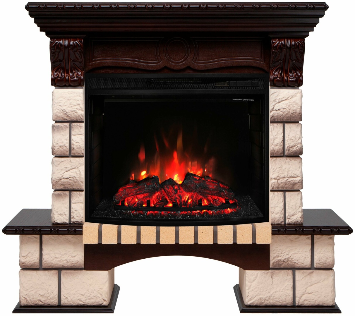 Портал для электрокамина BOLERO 25/25.5 NT-317 (1060х1205х450, МДФ, античный орех) - артикул K0000101835