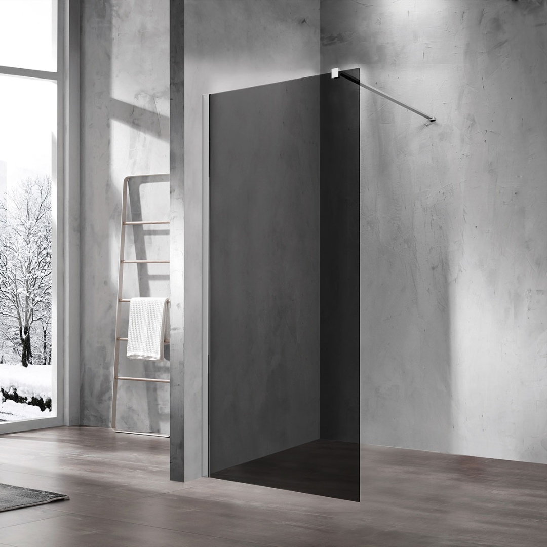 Душевая перегородка Walk-In VSW-1H800CG, 800*2000, хром, стекло тонированное - артикул K0000218457