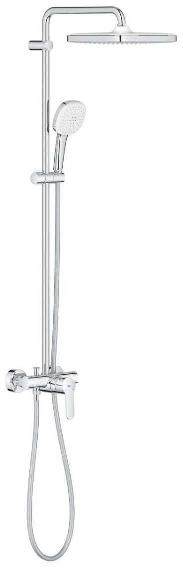 Душевая система GROHE Tempesta System 250 Cube с однорычажным смесителем настенного монтажа, хром (26692001) - артикул K0000169960