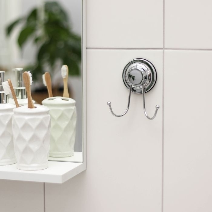 Крючок на вакуумных присосках двойной A11401-2 - артикул K0000008175