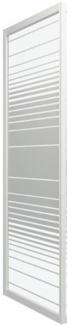 Штора торцевая Фьюжн 800 (1), Белый, Полосы - артикул K0000188454