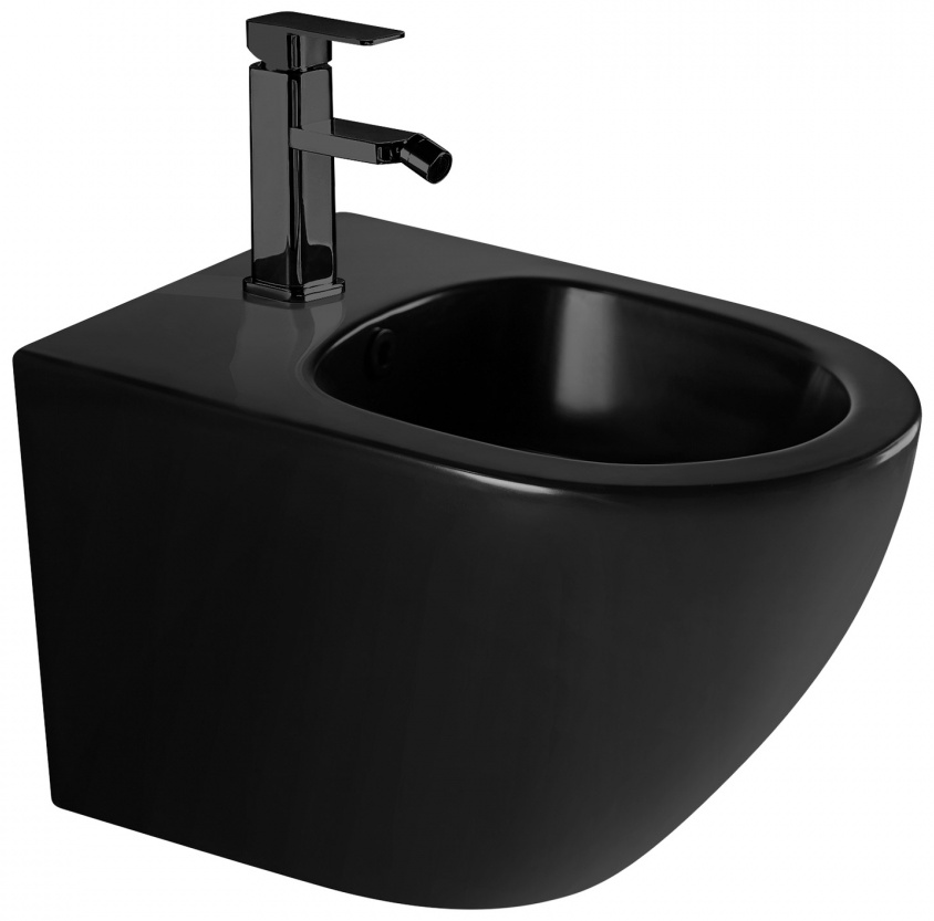 Биде ABBER Bequem AC1150MB подвесное черное матовое - артикул K0000115094