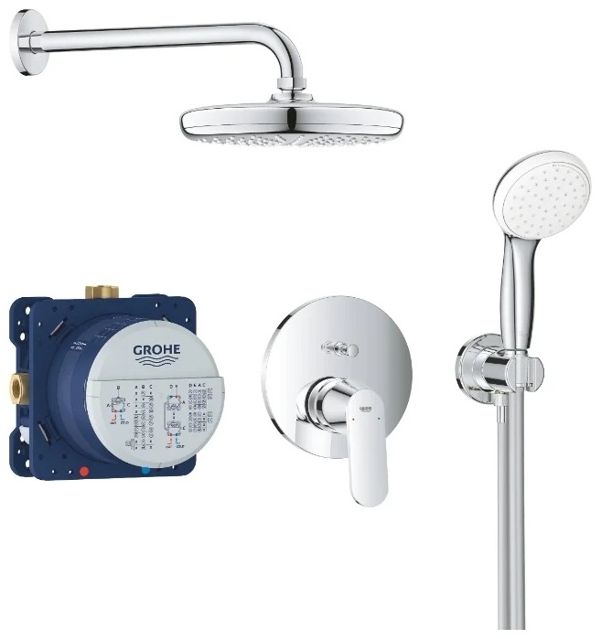 Душевой комплект GROHE EuroSmart Cosmopolitan 25219001 - артикул K0000043399