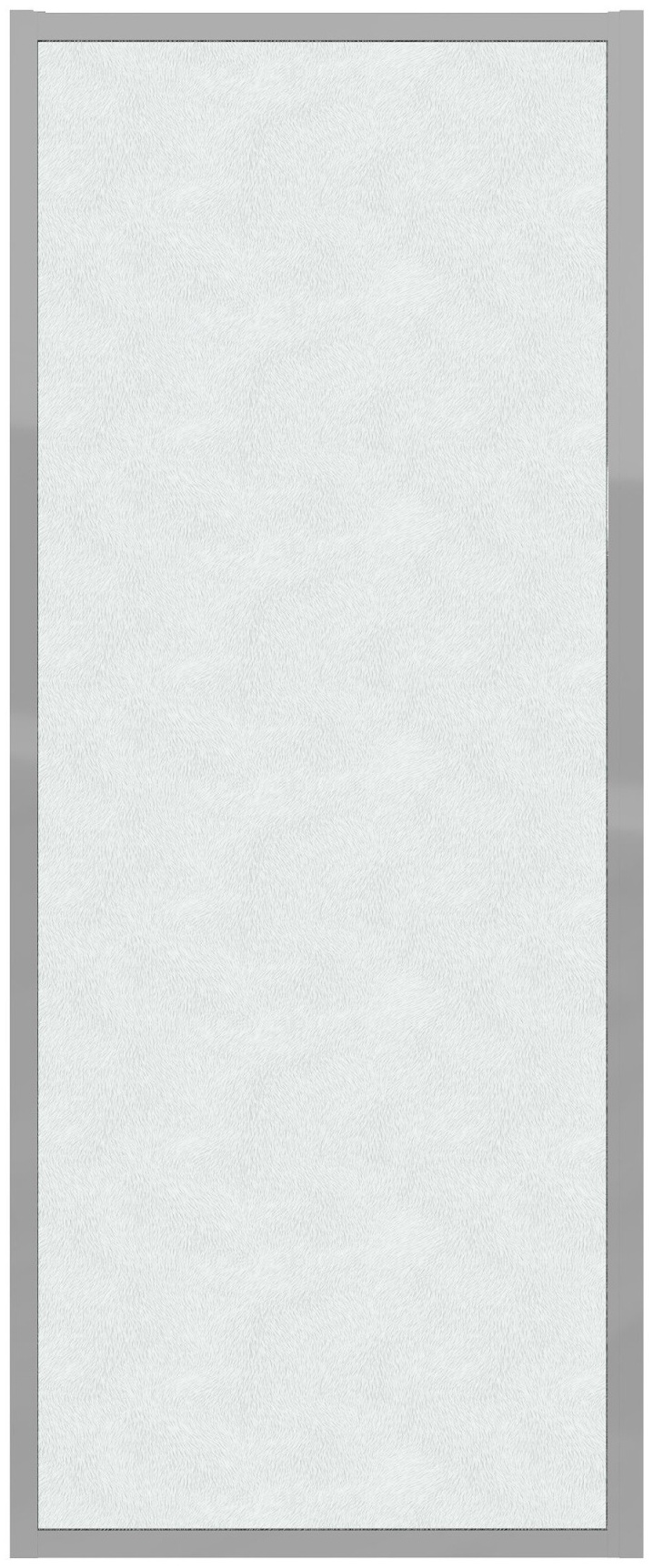 Боковая стенка Grossman Cosmo 200.K33.02.100.10.02 (100х195) хром,стекло шиншилла, 1 место - артикул K0000215442