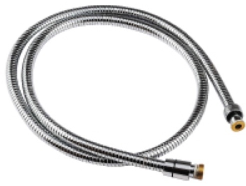 LE8034S "Аксессуары" Шланг душ.двухзаг.раст.1,5м до т2м TURN FREEсталь хромир.блистер - артикул K0000045947