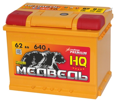 Аккумулятор 062 VLA Медведь SS Са/Са прямая полярность +/- - артикул K0000199682