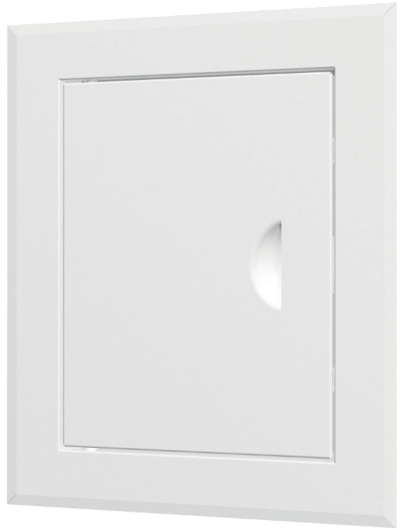 Люк-дверца ревизионная ЭРА ЛТ4040М 460*460 с фланцем 400*400 с ручкой стальная с покрытием - артикул K0000043696