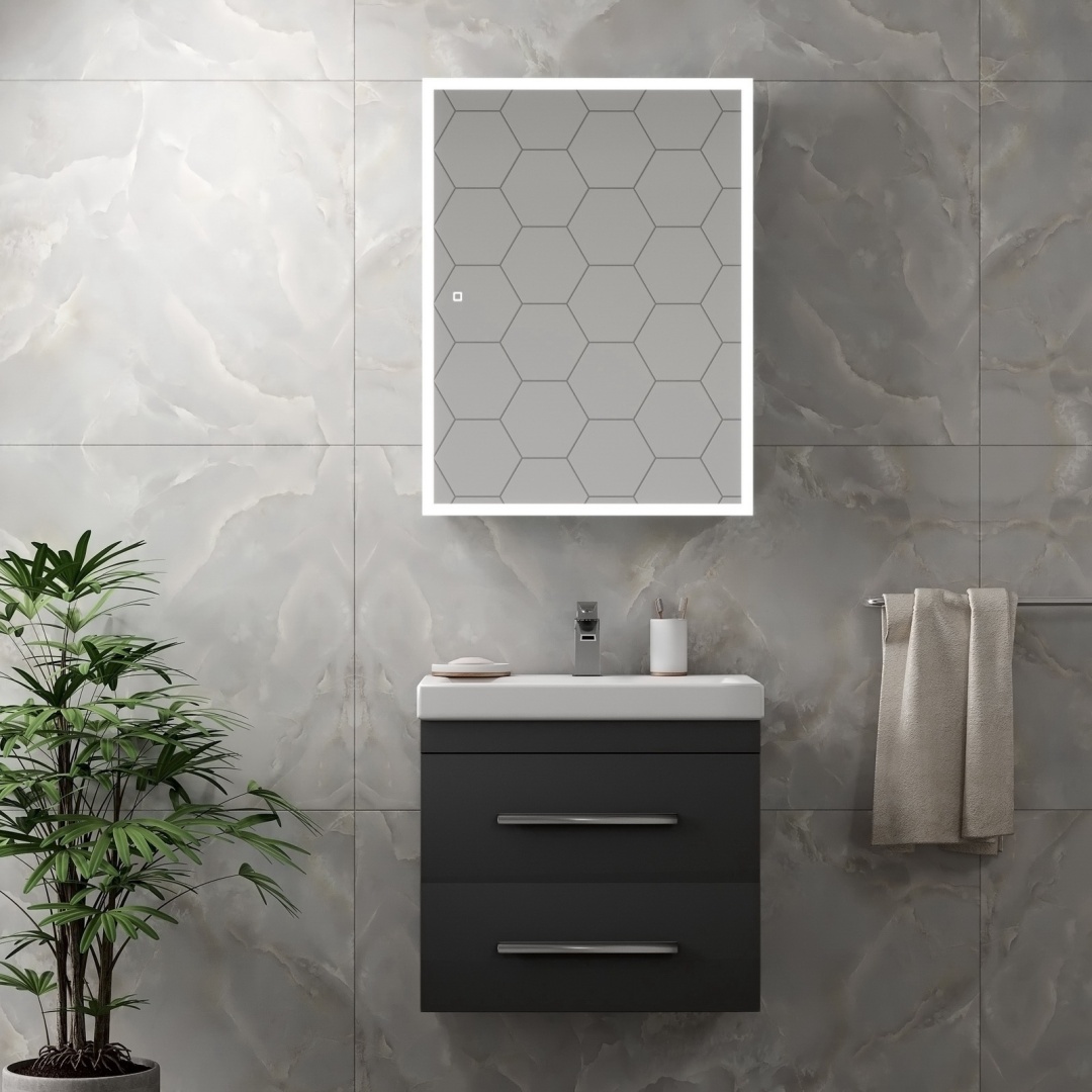 Зерколо-шкаф Континент Reflex LED 600*800 - артикул K0000041654